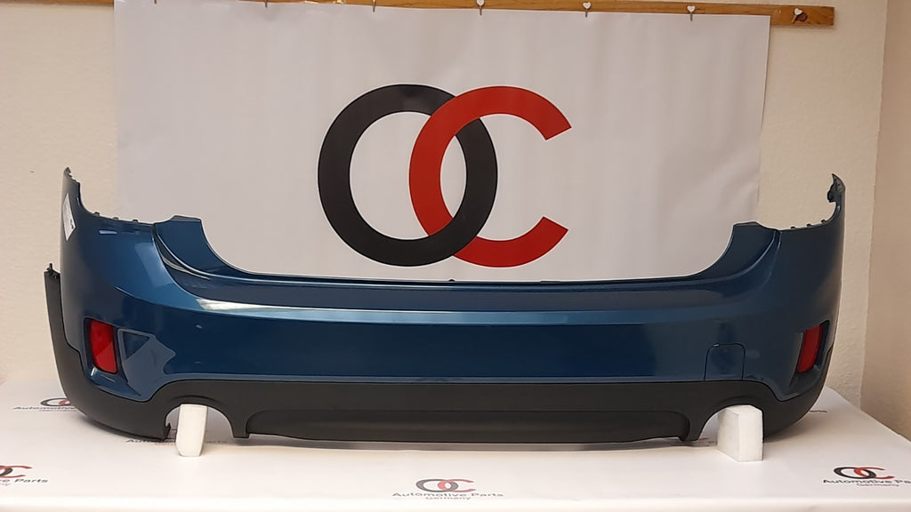 Original Mini  F60 Countryman sport Stoßfänger hinten island-blue metallic