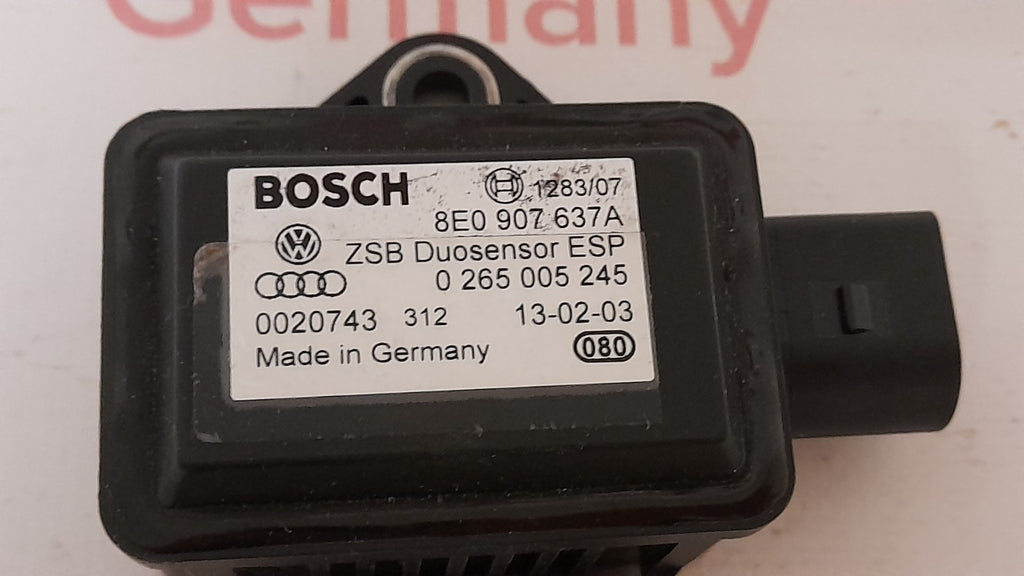 ESP Duosensor Sensor VW Passat 3BG Audi A4 B6 A6 4B A8 4E 8E0907637A