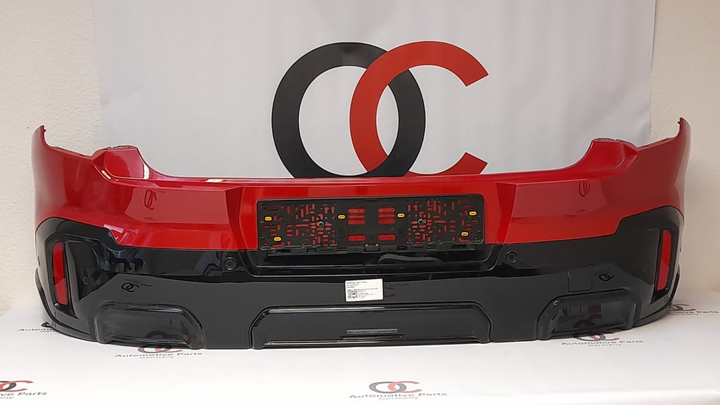 Original Mini Sport U25 Stoßfänger hinten Stoßstange bumper red PDC kamera