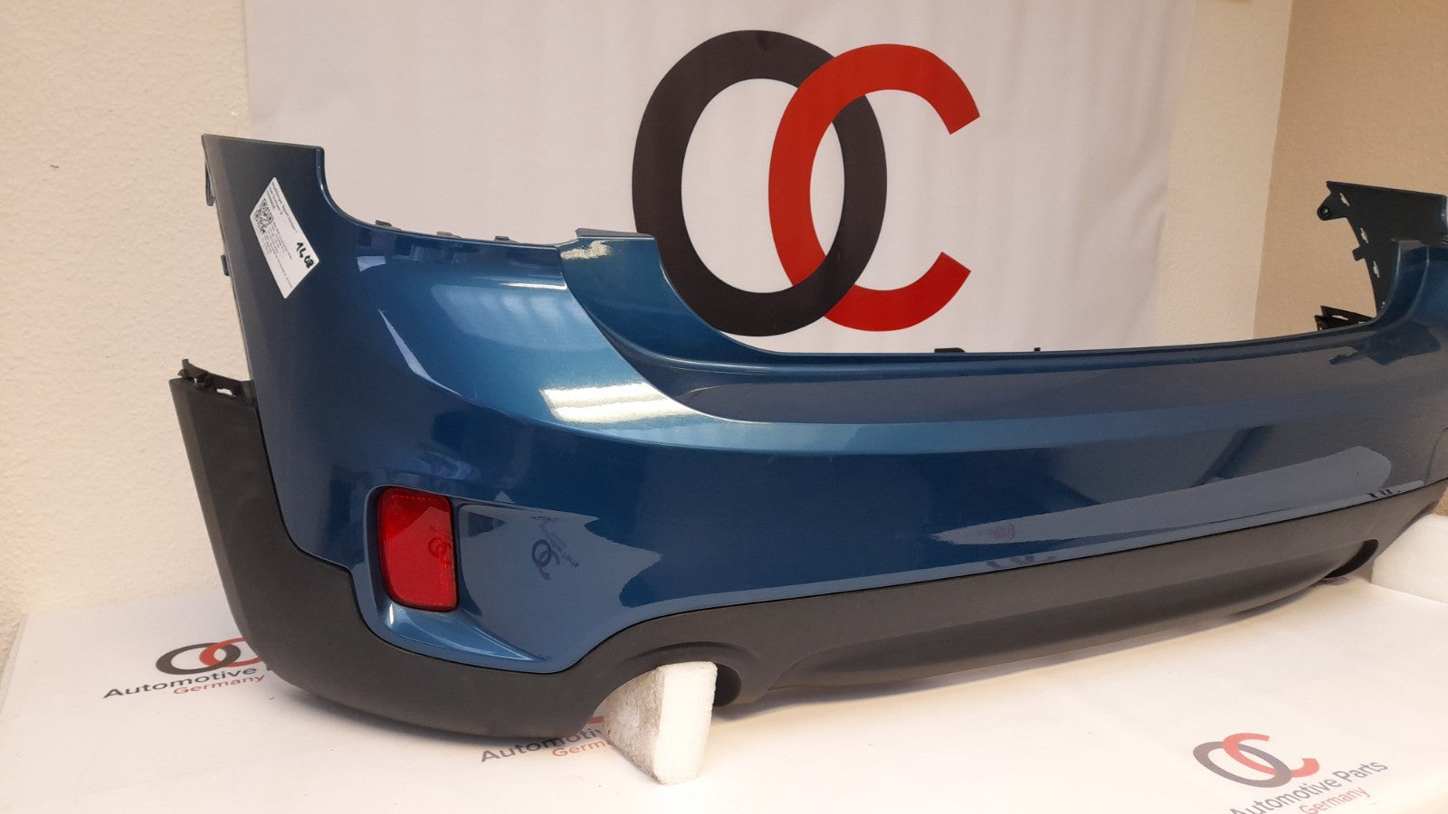 Original Mini  F60 Countryman sport Stoßfänger hinten island-blue metallic