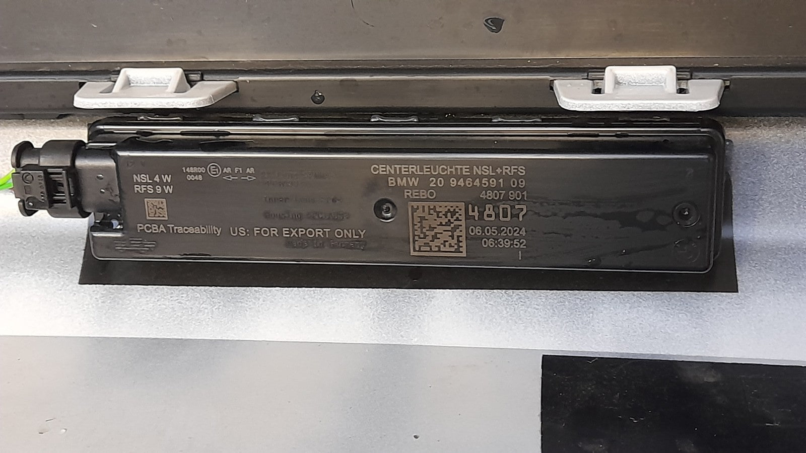 Original Mini Stoßfänger hinten Stoßstange bumper weiß PDC