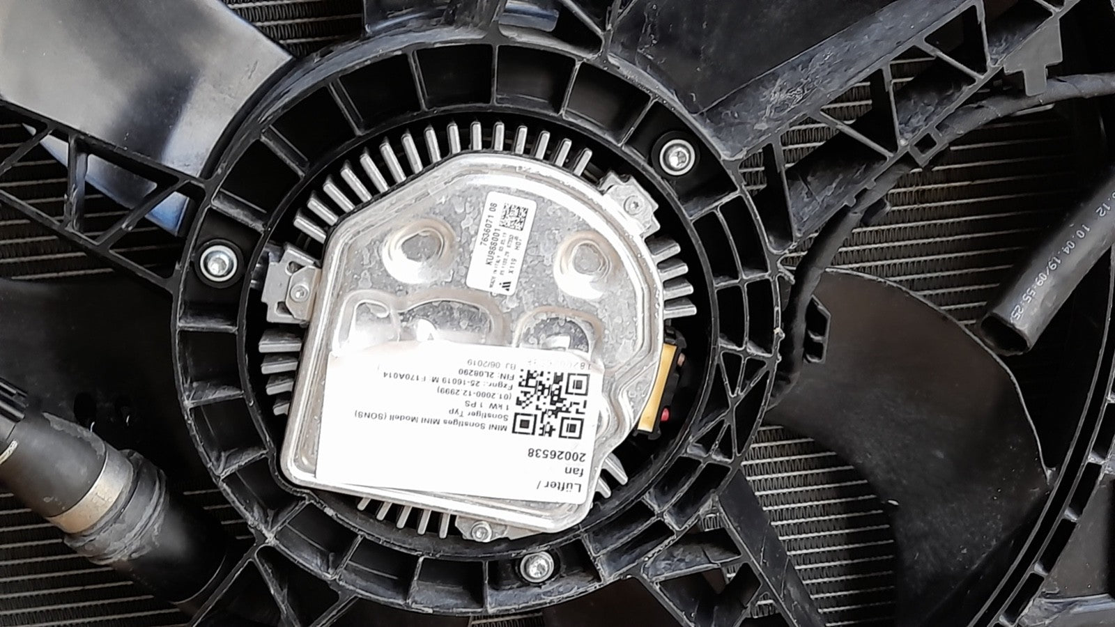 Mini F56 BEV Cooper SE Cabrio F57 Kühlerpaket Kühlerlüfter fan cooler 8486441