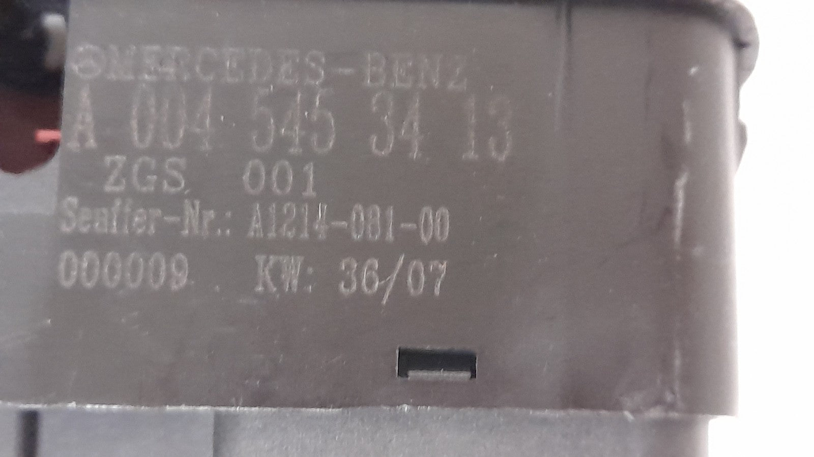 Original Mercedes-Benz Schalterfeld Bedienteil Fenster Türschloss A0045453413 [75]