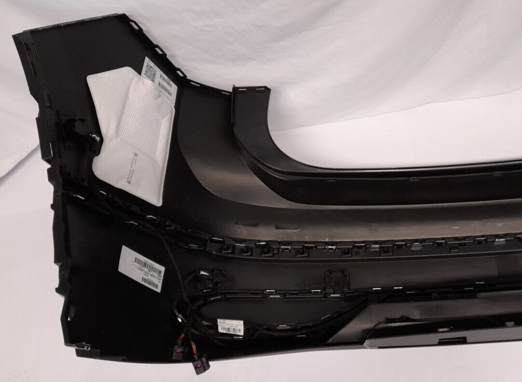 Original VW Tiguan AX1 Facelift Stoßstange Stoßfänger hinten Uranogrey 6 x PDC