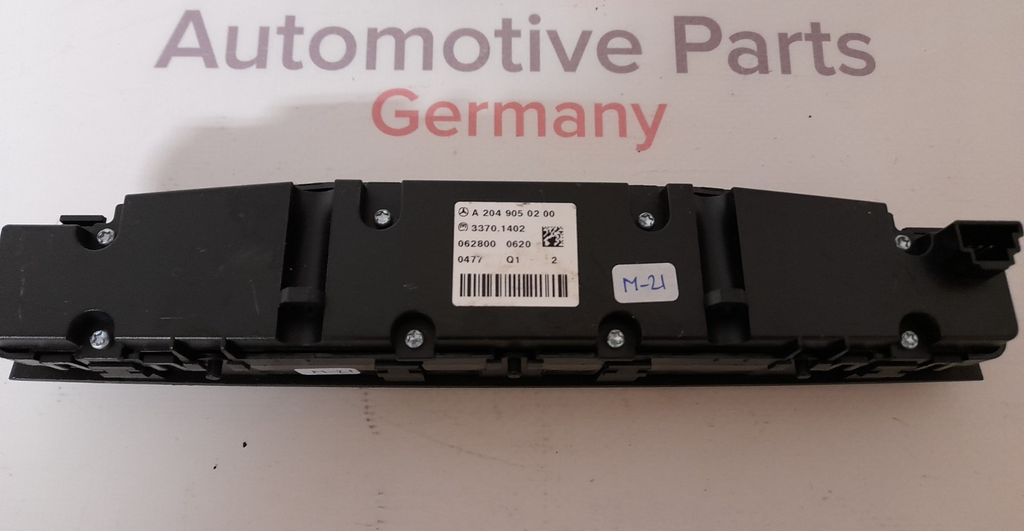 Original MERCEDES-BENZ BEDIENFELD A2049050200 SCHALTERBLOCK SWITCH BLOCK
