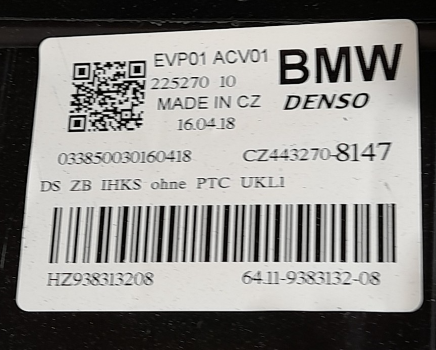 Original MINI Countryman F60 Klimaheizgerät  Climate Control Unit
