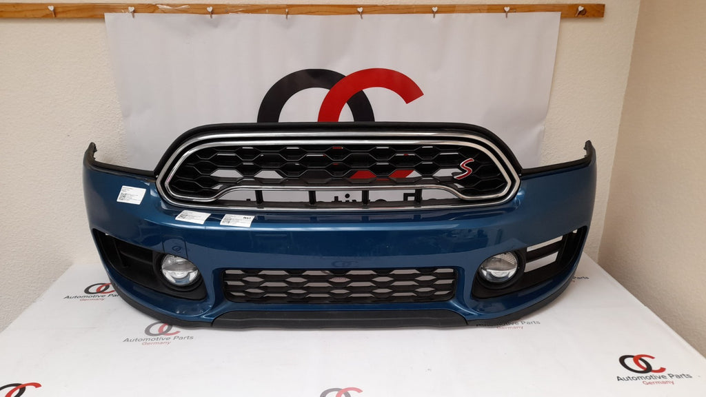 Mini Countryman F60 Stoßfänger Sport vorne island blue matallic, Stoßstange