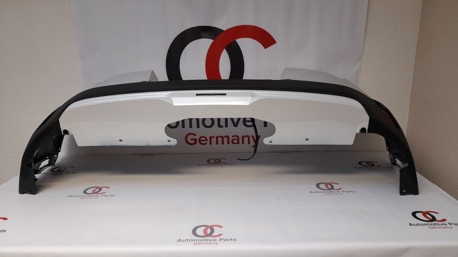 Original Mini Stoßfänger hinten Stoßstange bumper weiß PDC