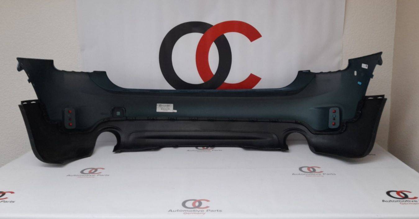 Original Mini  F60 Countryman sport Stoßfänger hinten island-blue metallic