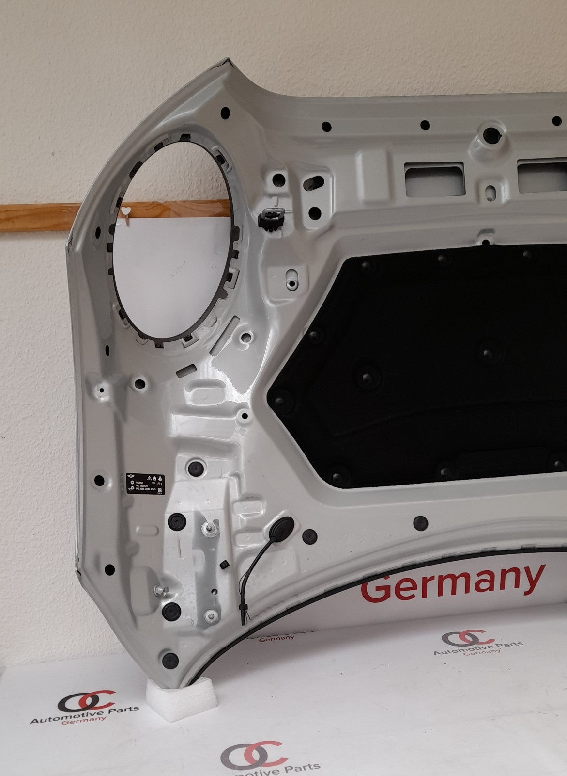 Mini Cabriolet F57 Motorhaube Front klappe hood white-silver metallic 8499869