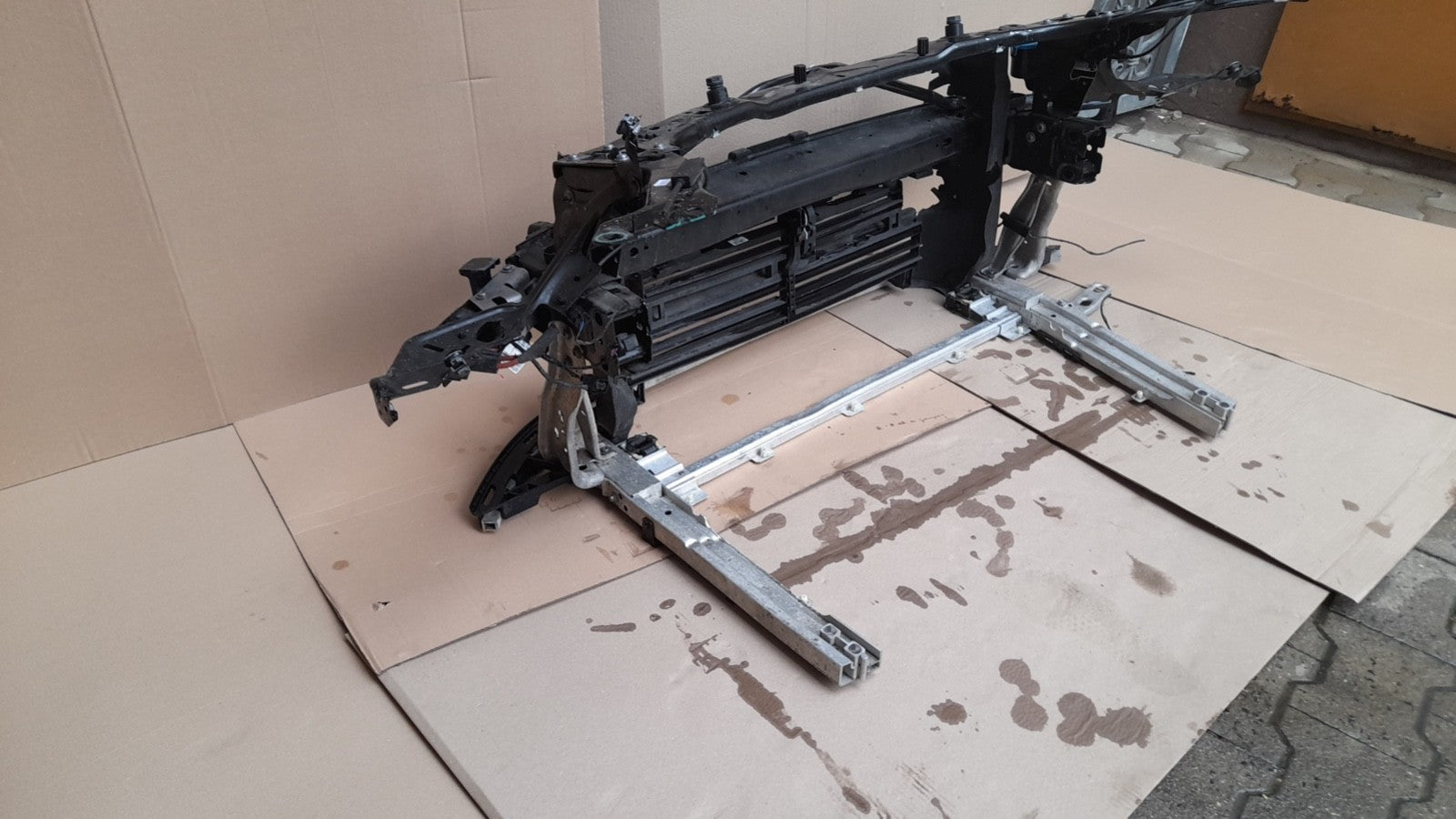 Original BMW Mini F56 BEV Cooper Vorderwand Träger  vorne front panel frontträge [690]