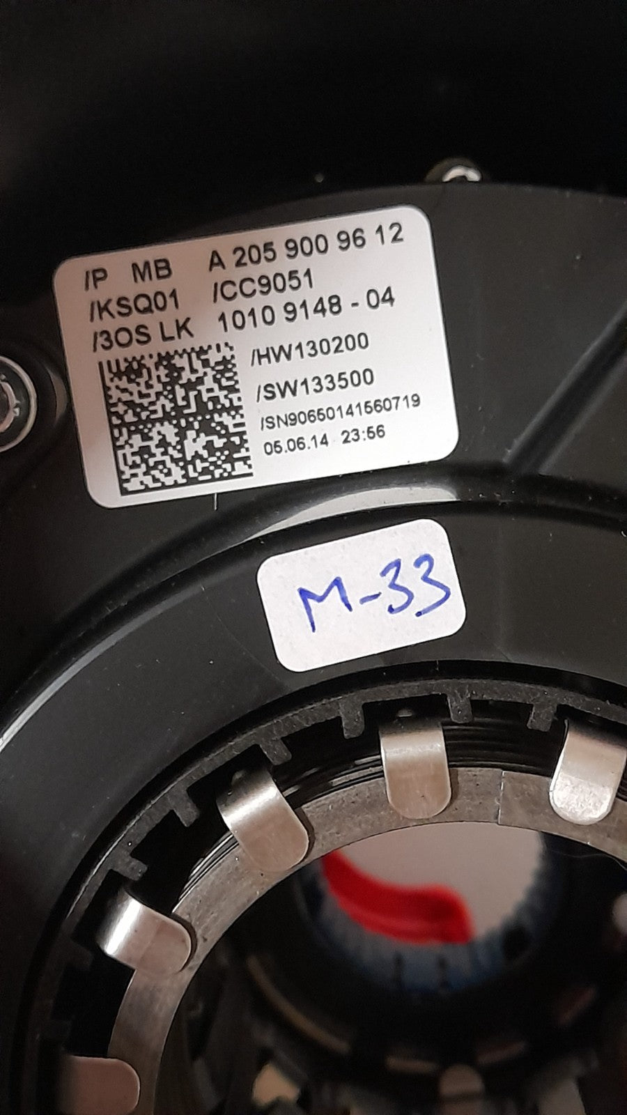 Mercedes C Klasse Lenksteuergerät Lenkstockschalter Schleifring A2059009612
