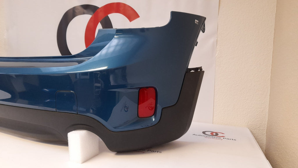 Original Mini  F60 Countryman sport Stoßfänger hinten island-blue metallic