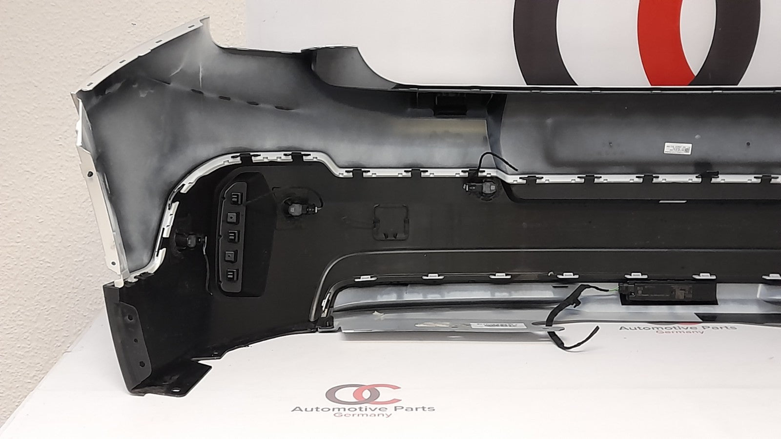 Original Mini Stoßfänger hinten Stoßstange bumper weiß PDC
