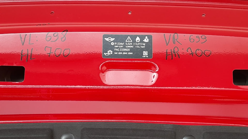 Original Mini Cooper Mini U25 Motorhaube Frontklappe hood  red