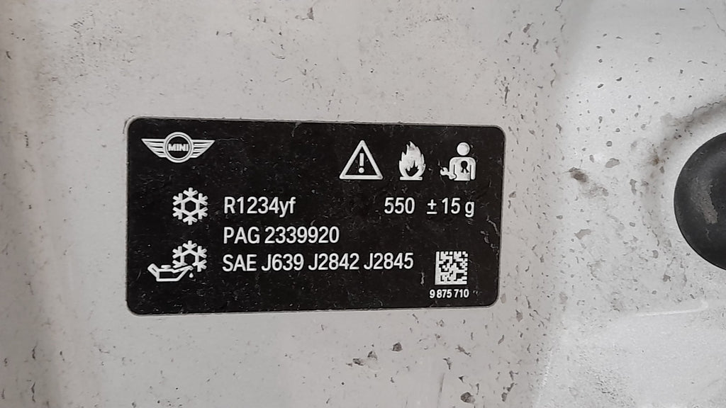Mini Cooper SE F56 Motorhaube Frontklappe Hood white-silver metallic 8499869 [690]