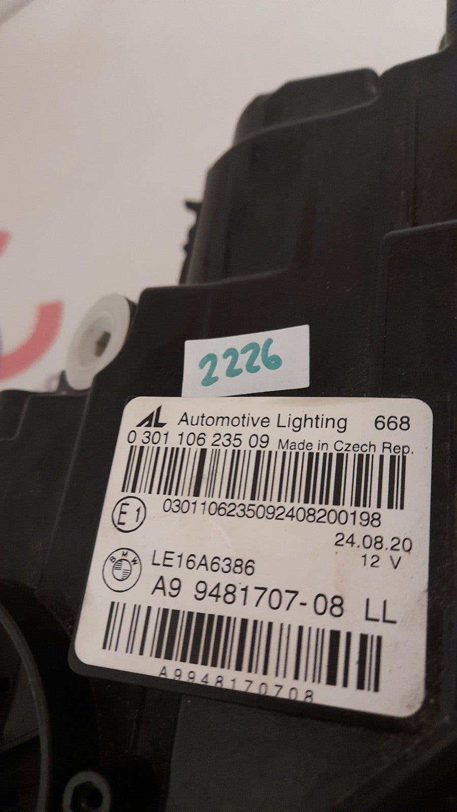 Original BMW 3er G20 G21 LASER LED 9481707-08 LL links Scheinwerfer Headlight