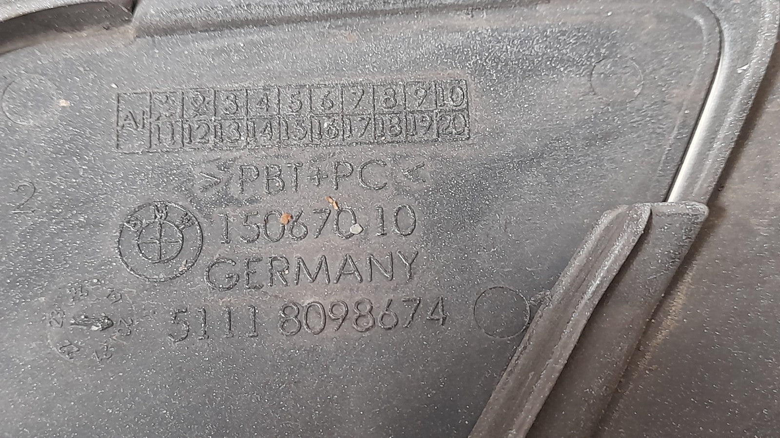 Original BMW 5er G30 G31  LCI M-PAKET 8098644 Stoßstange Bumper Vorne