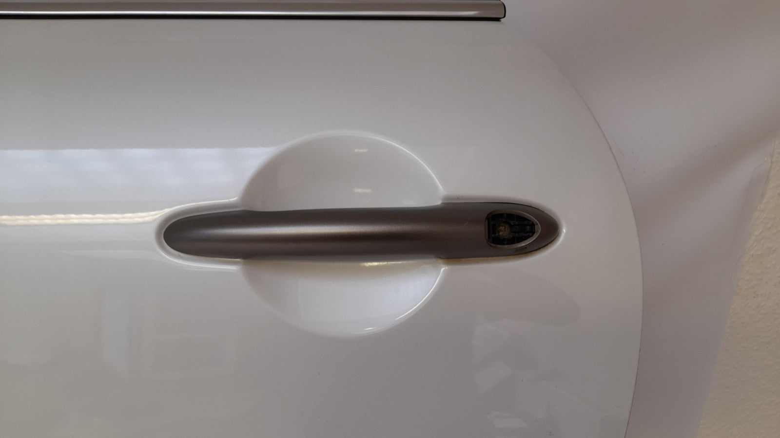 Mini Cabriolet Sport F57 Tür Vorne Links, left door, Nanuq White 7294265