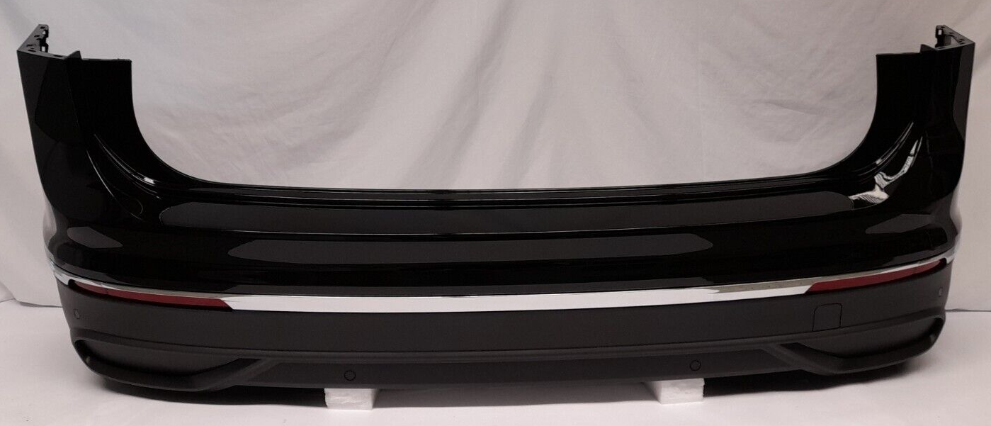 Original VW Tiguan AX1 Facelift Stoßstange Stoßfänger hinten Deepblack C9X 6xPDC
