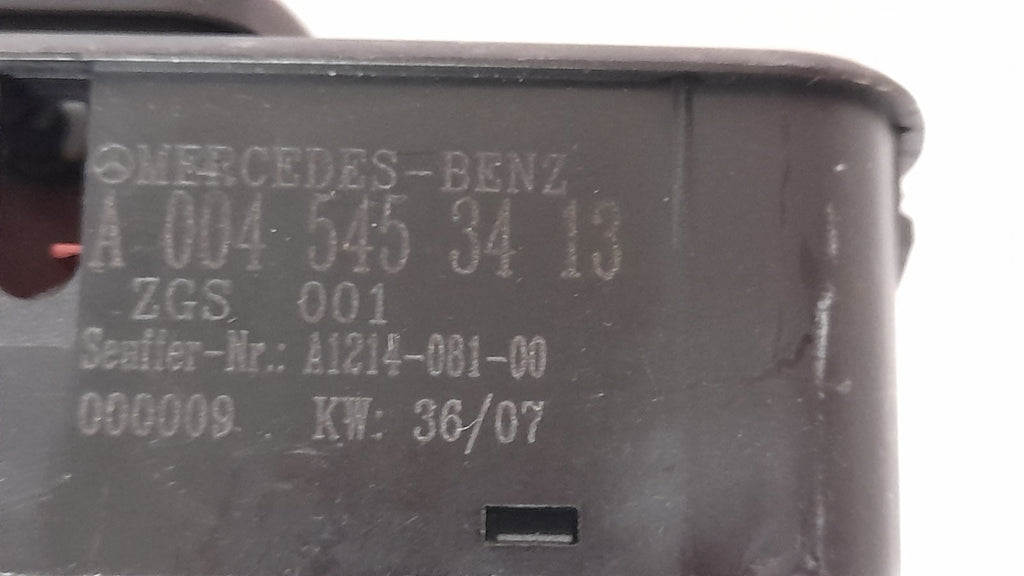 Original Mercedes-Benz Schalterfeld Bedienteil Fenster Türschloss A0045453413 [75]