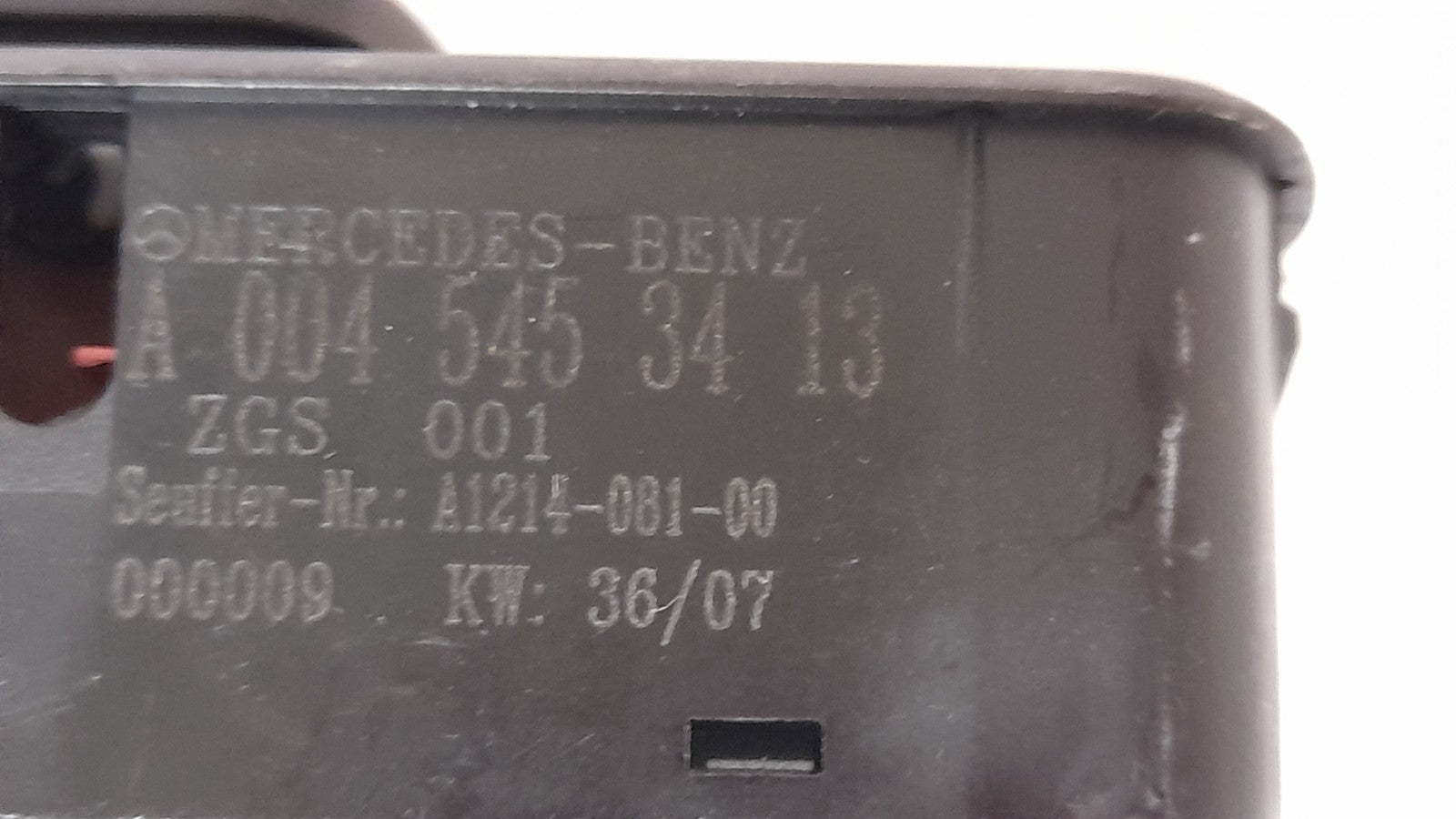 Original Mercedes-Benz Schalterfeld Bedienteil Fenster Türschloss A0045453413 [75]