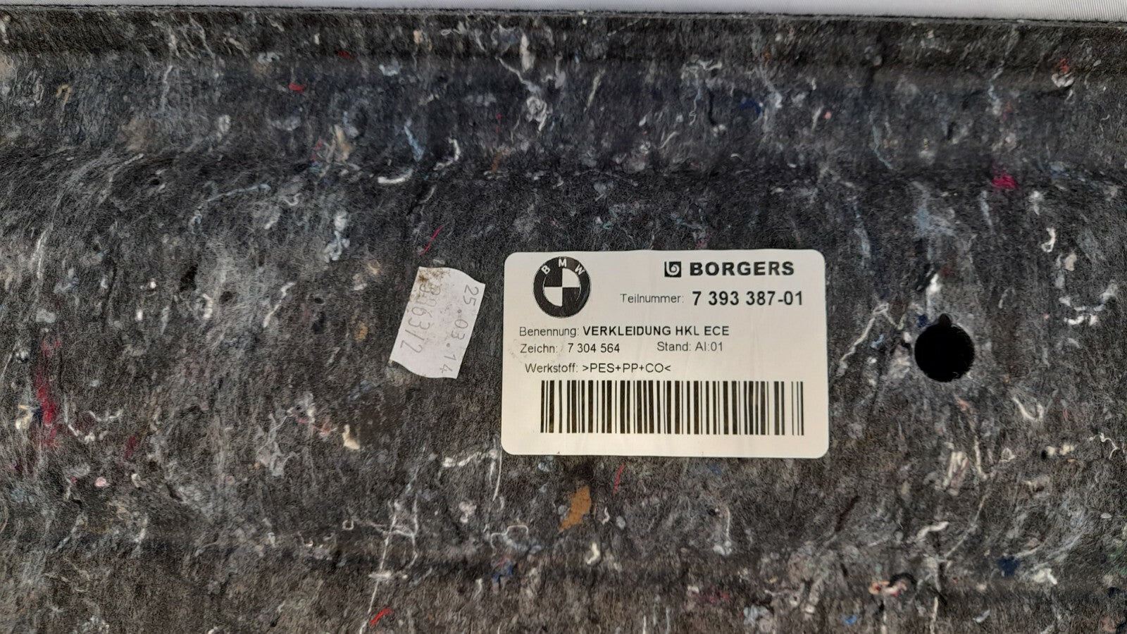 BMW 2er F23 M 235i Verkleidung Heckklappe Innenverkleidung 7393387 7304564