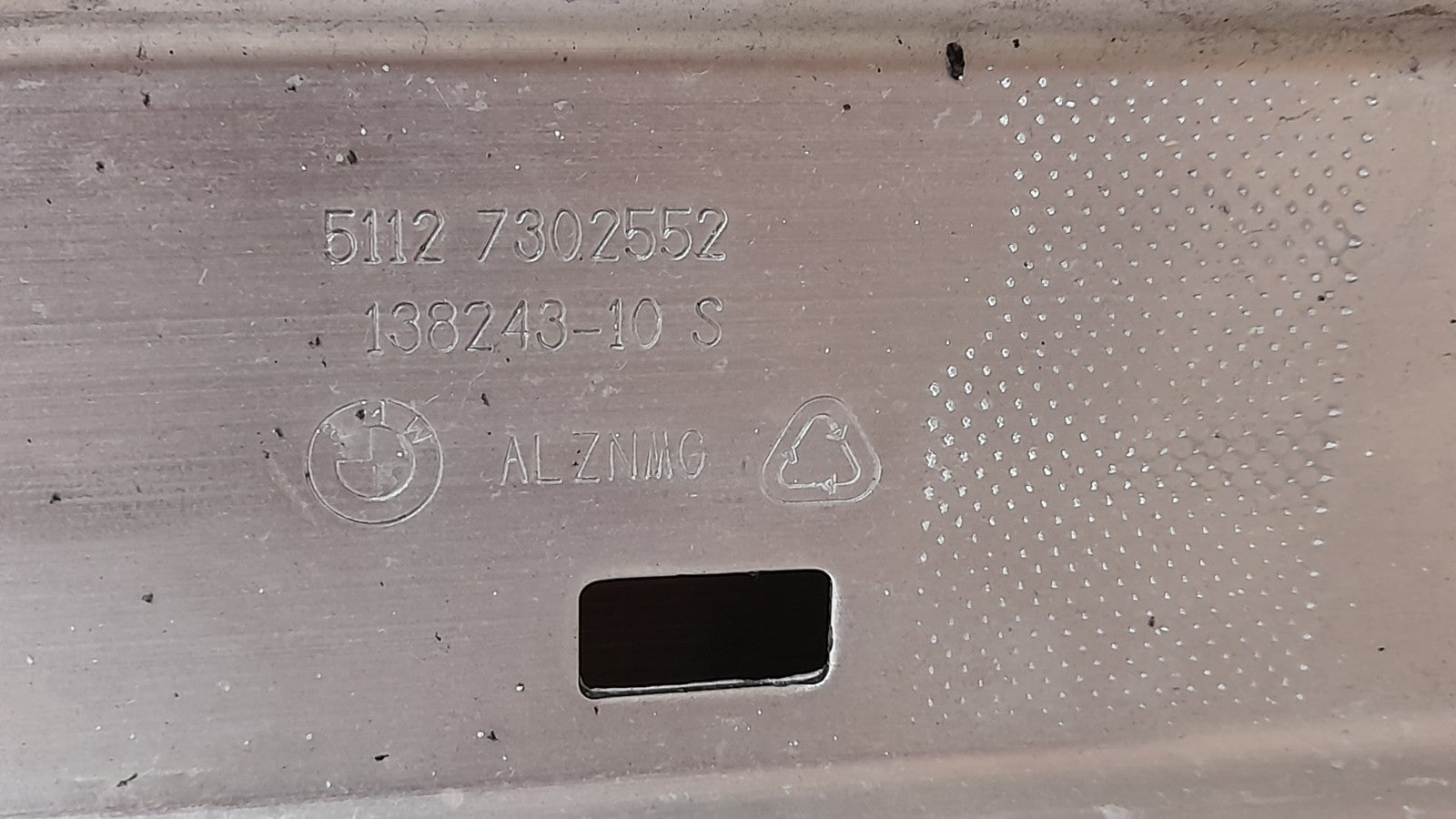 Original BMW Mini F56 F57 Träger Stossfänger hinten 7302552 Carrier, bumper rear