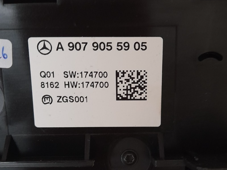 Original MERCEDES-BENZ  BEDIENFELD A9079055905 SCHALTERBLOCK SWITCH BLOCK