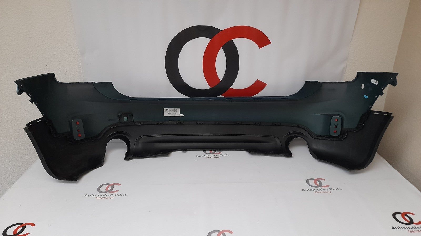Original Mini  F60 Countryman sport Stoßfänger hinten island-blue metallic