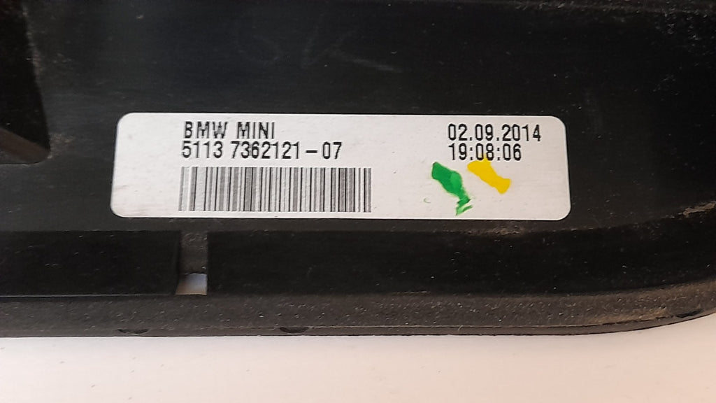 Original  Mini III F55 F56 Chrom Heckklappenbandgriff (Ohne Kamera) 5113-7362121