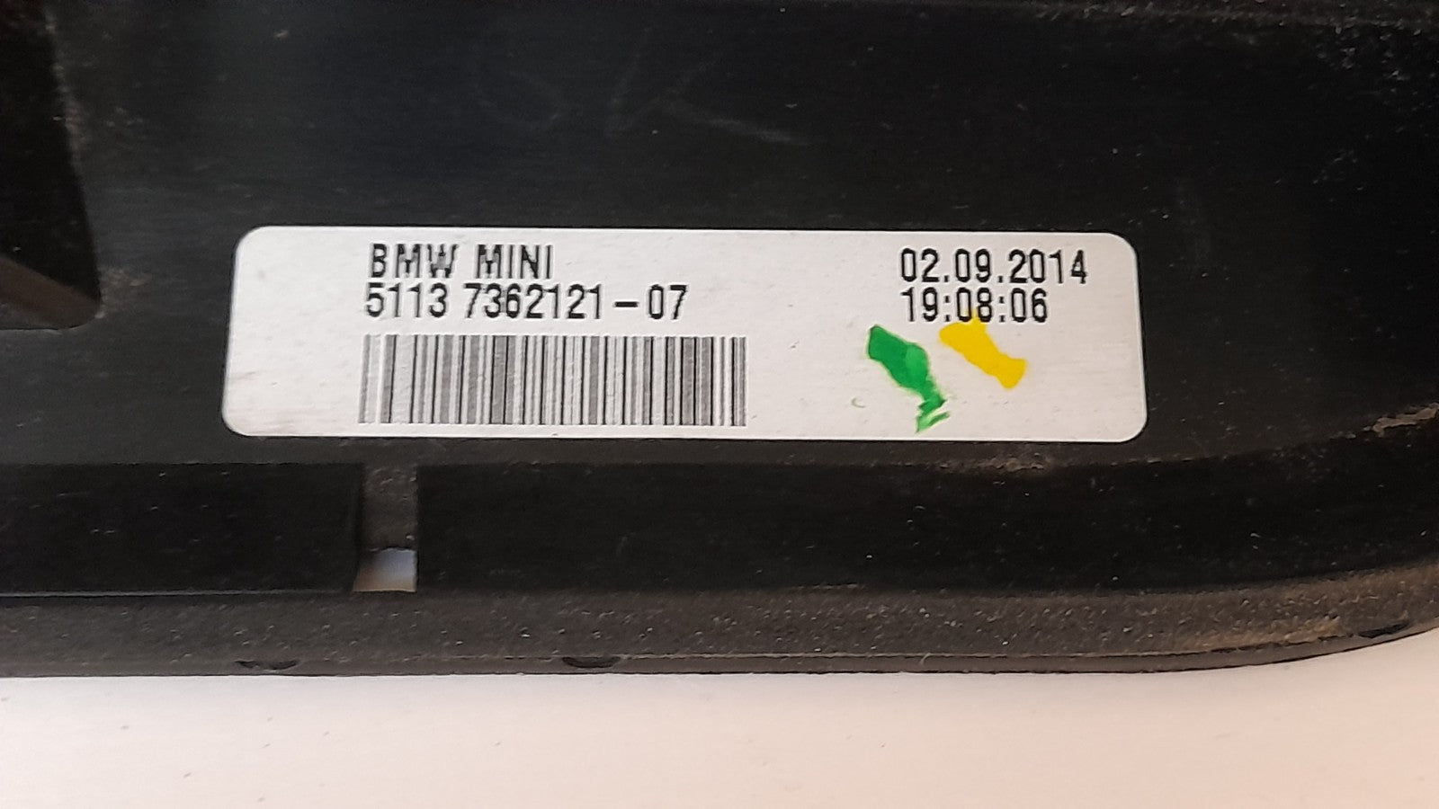 Original  Mini III F55 F56 Chrom Heckklappenbandgriff (Ohne Kamera) 5113-7362121