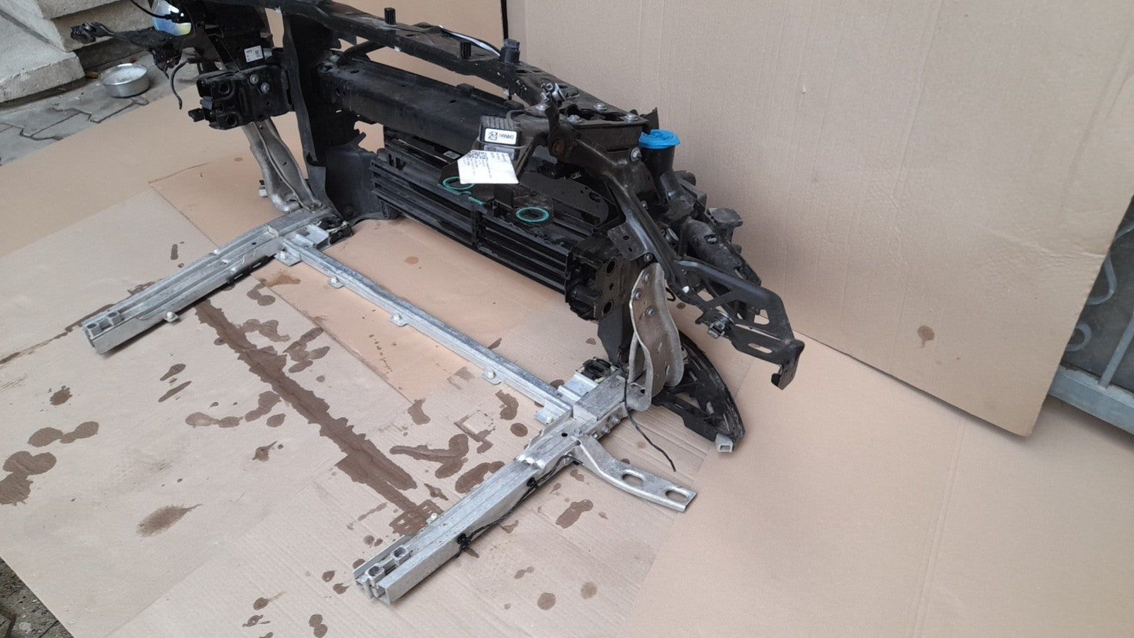 Original BMW Mini F56 BEV Cooper Vorderwand Träger  vorne front panel frontträge [690]
