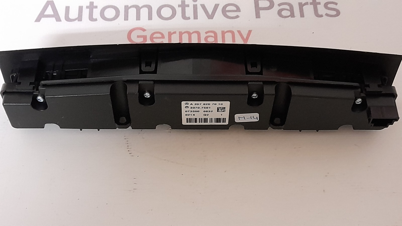 Original MERCEDES-BENZ BEDIENFELD A2078207010 SCHALTERBLOCK SWITCH BLOCK