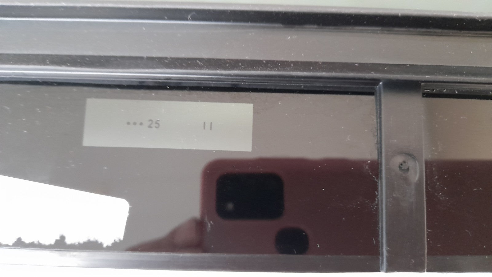 Original BMW Seitenscheibe hinten links 51357452413 Side window, rigid,rear left