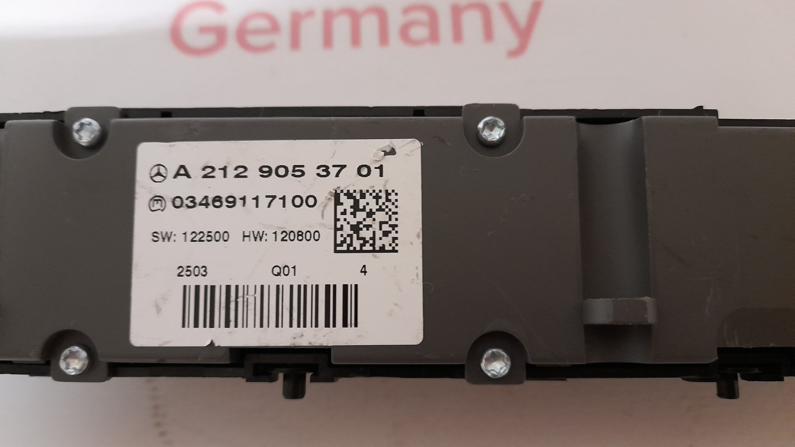 Original MERCEDES-BENZ A2129053701 SCHALTERBLOCK SWITCH BLOCK