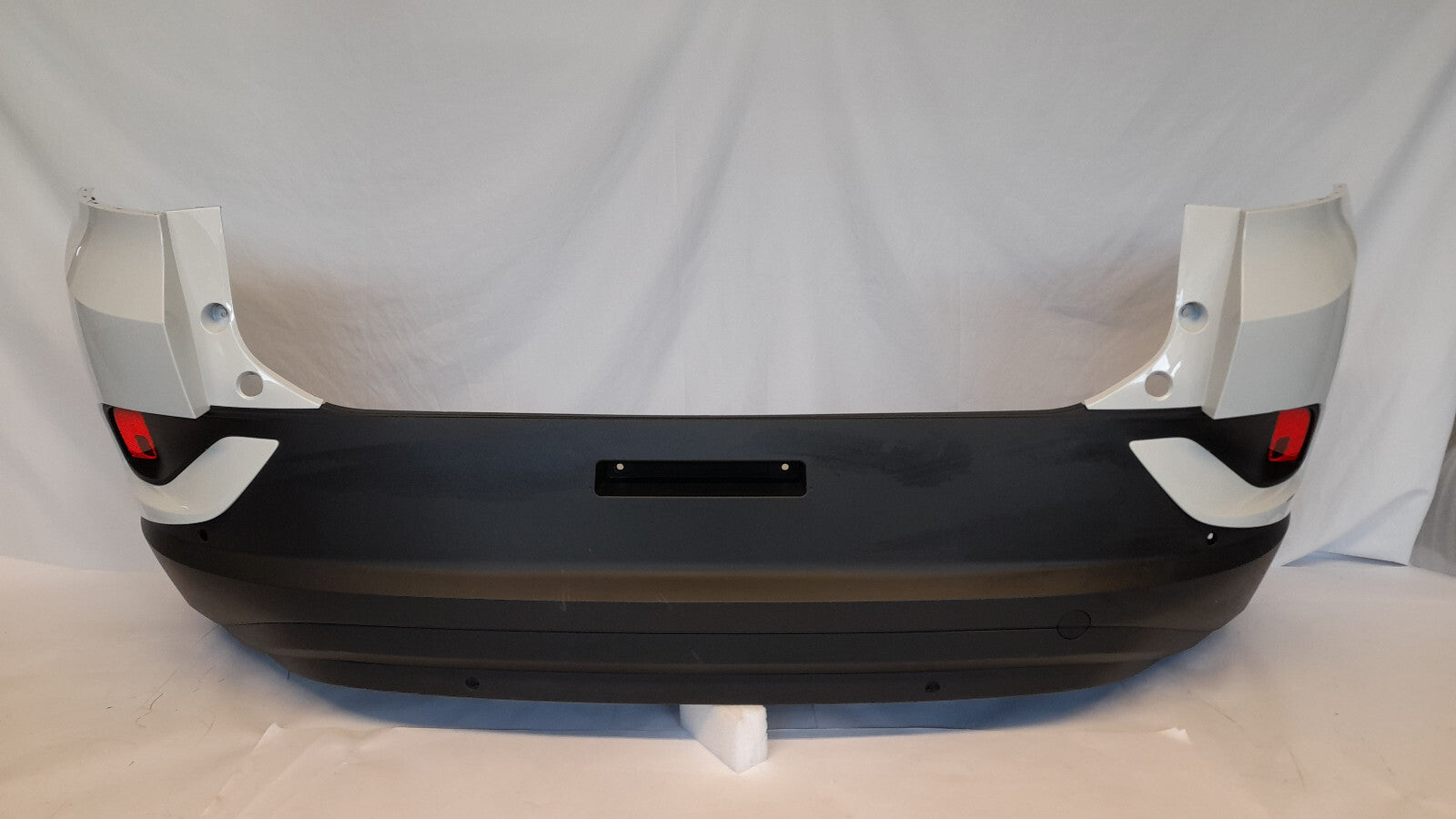 Original VW ID.4 ID.5 Stoßstange Stoßfänger hinten Gletscherweiss S9R