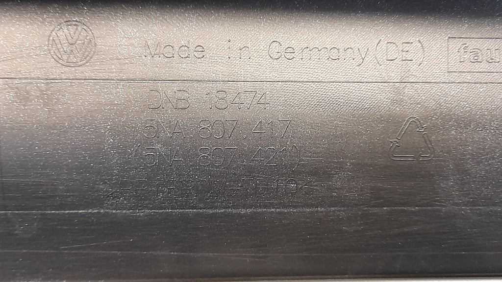 Original VW Tiguan AX1 II 5NA R-Line Facelift Stoßstange Stoßfänger hinten 6 PDC