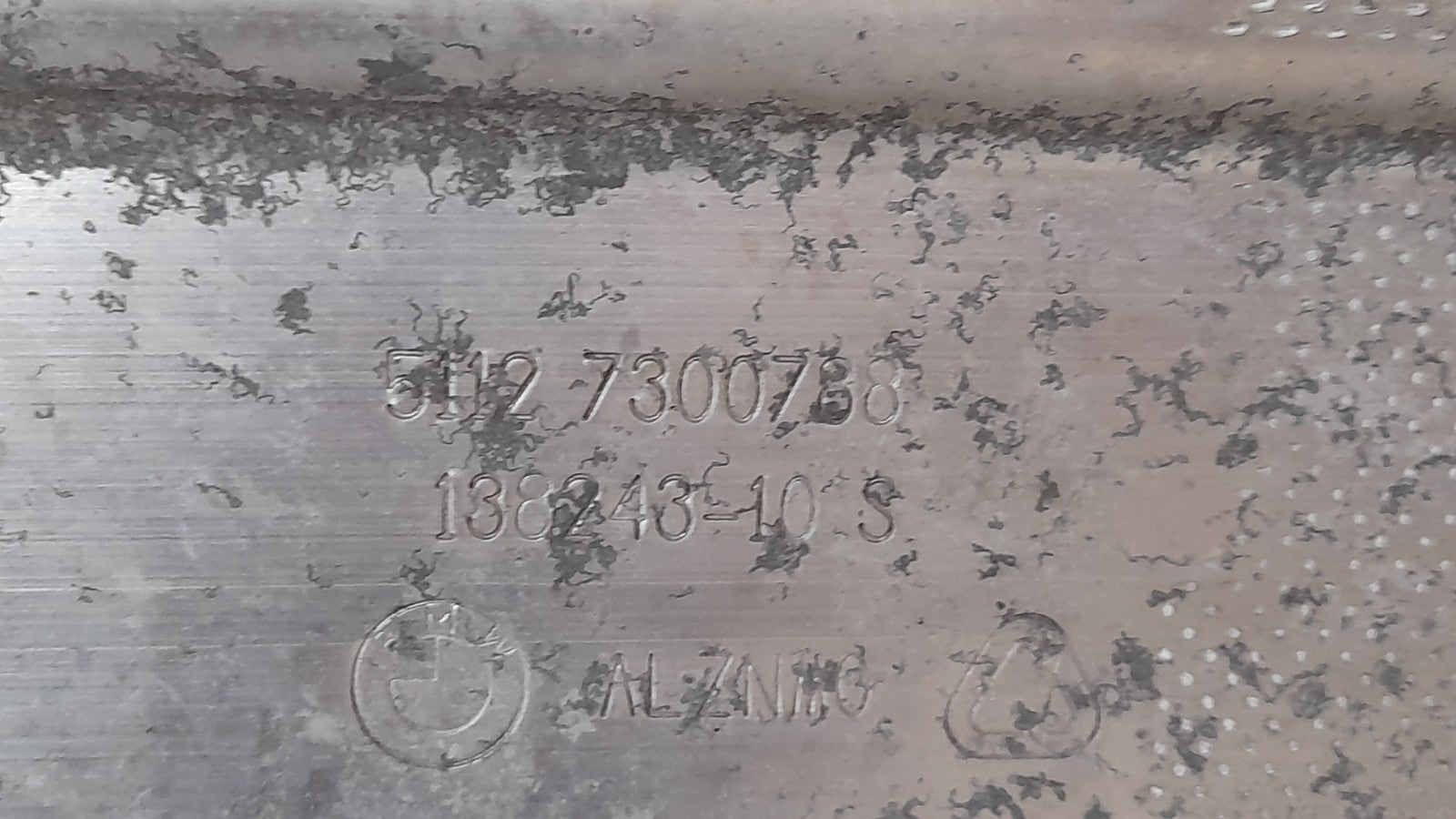 Original Mini Cooper F55 56 57 Hintere Stoßstange Träger Crash Impact Bar 730078