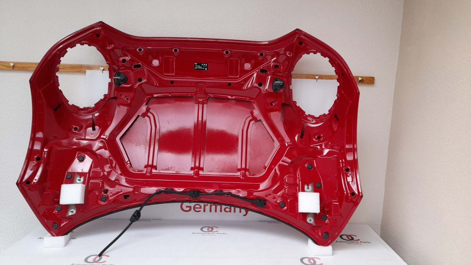 Mini F65 F66 F67  COOPER S Frontklappe Motorhaube hood  CHILI RED 41619629203