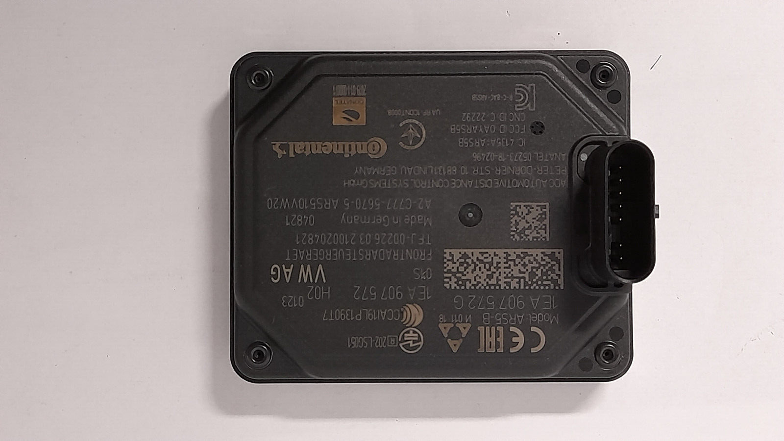 Original VW ID.4 Frontradarsteuergerät Abstandsregelung Radarsensor 1EA907572G