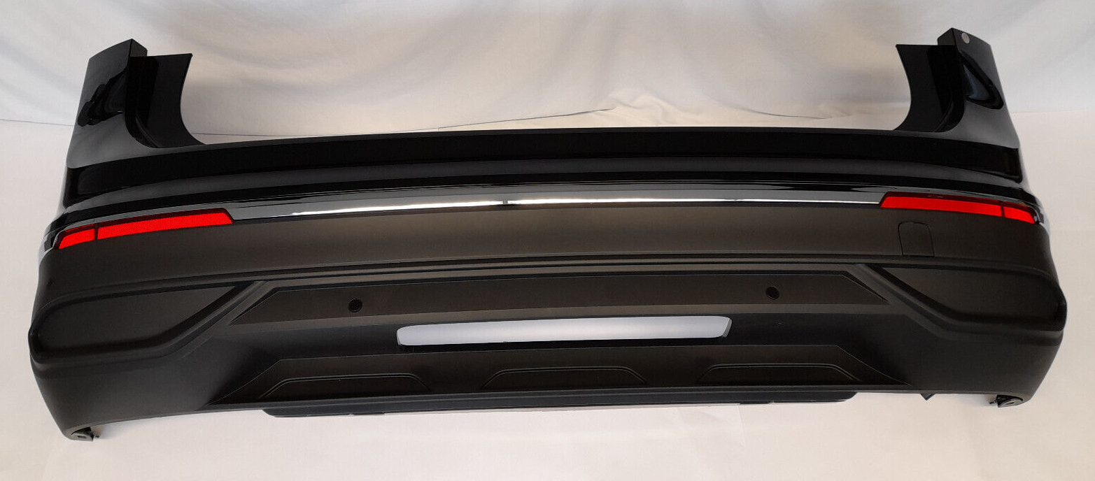 Original VW Tiguan AX1 Facelift Stoßstange Stoßfänger hinten Deepblack C9X 4XPDC [359]