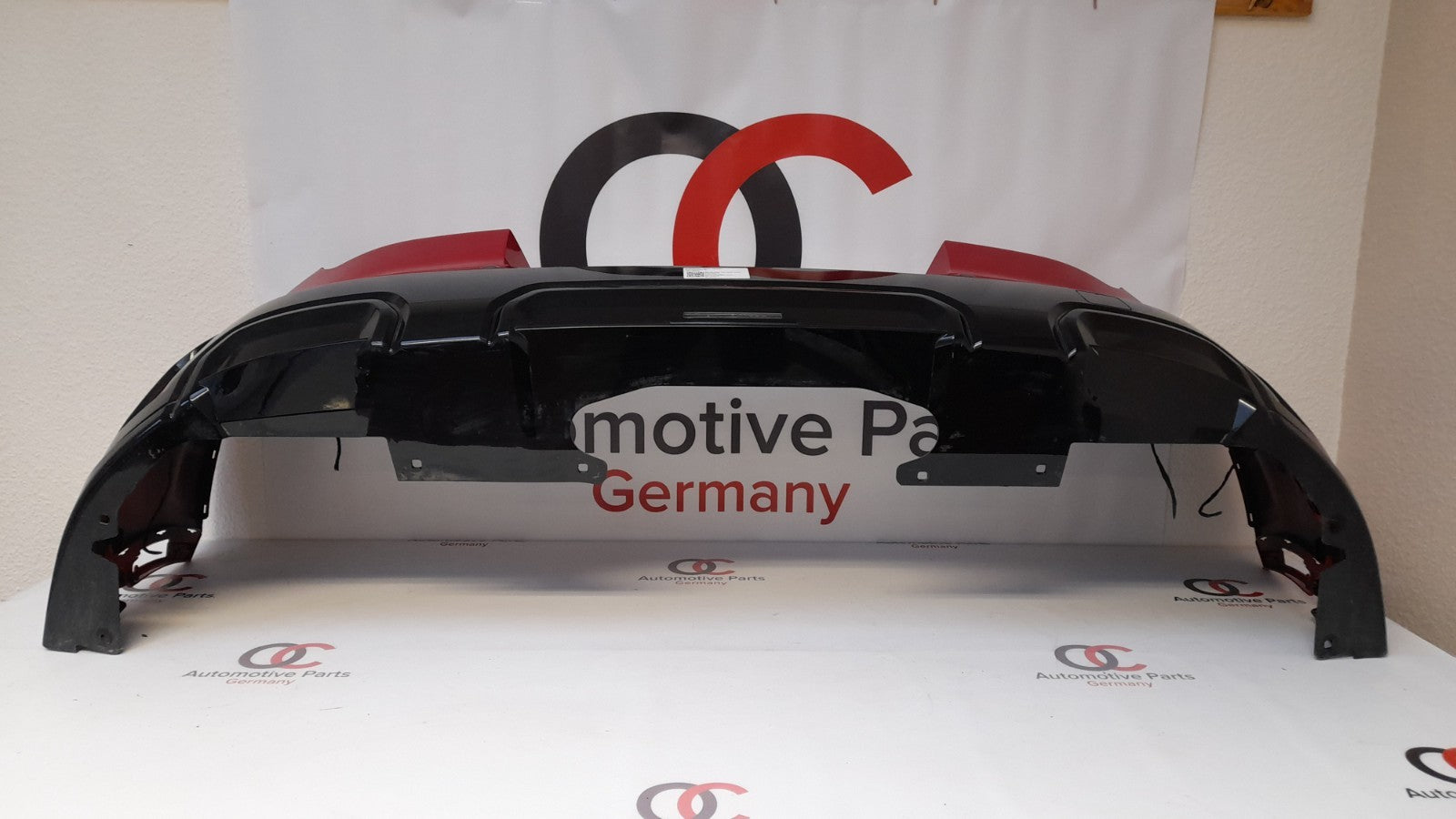 Original Mini Sport U25 Stoßfänger hinten Stoßstange bumper red PDC kamera