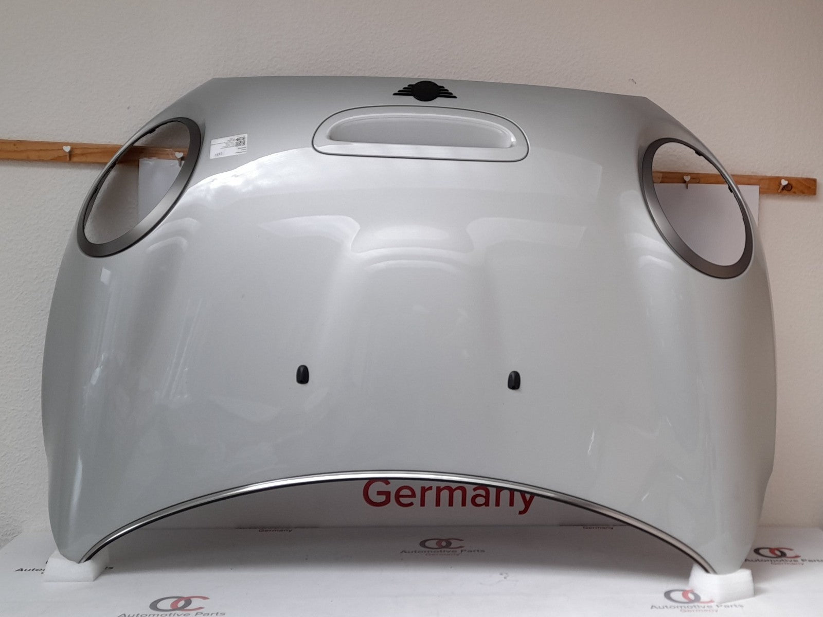Mini Cabriolet F57 Motorhaube Front klappe hood white-silver metallic 8499869