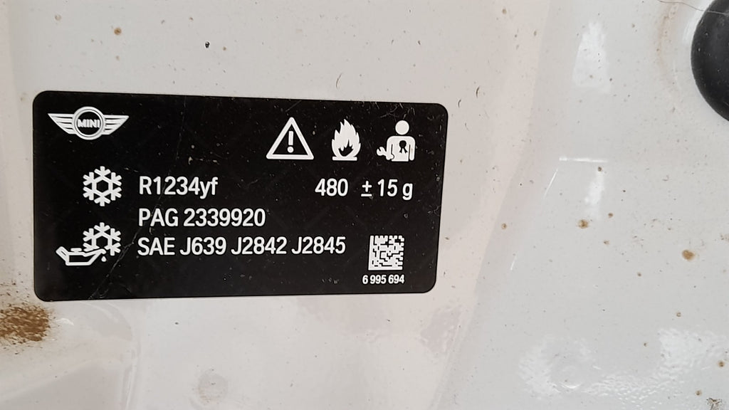 Mini Cabriolet Sport F57 Motorhaube Frontklappe Hood Nanuq White 8499869