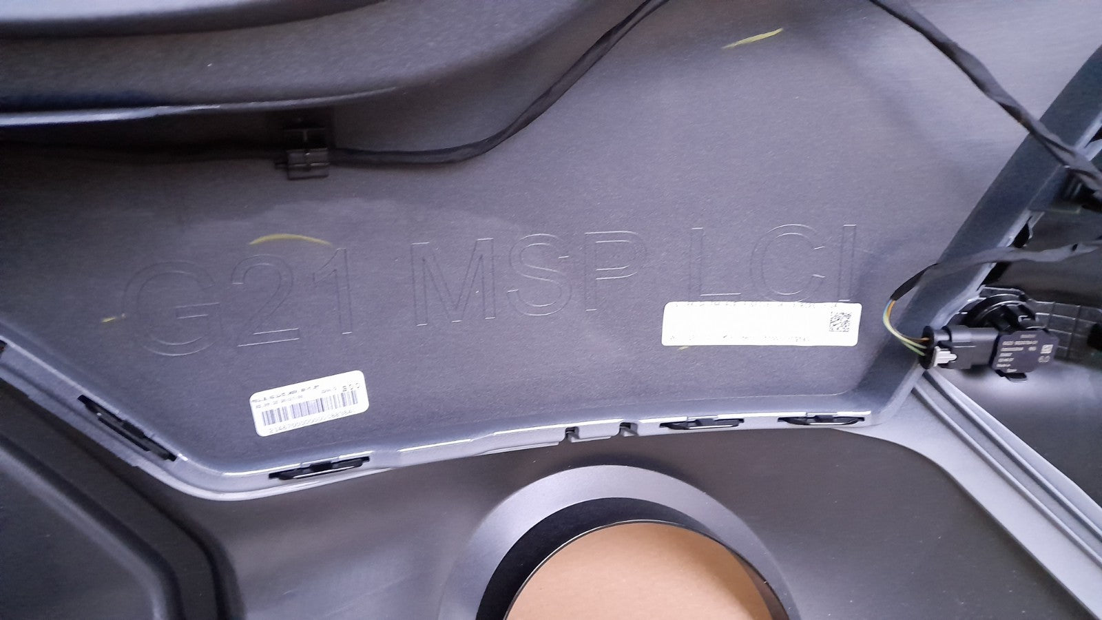 BMW 3er G20 G21 LCI M Paket Stoßstange hinten rear bumper Brooklyngrau 6*PDC