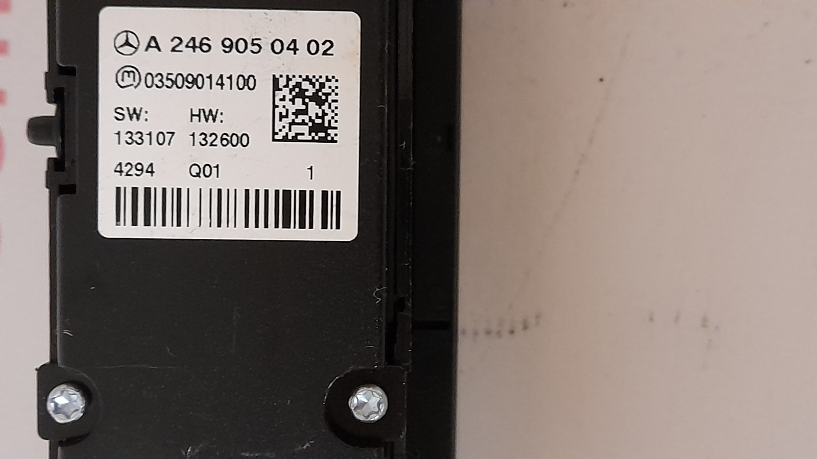 Original MERCEDES-BENZ A2469050402 SCHALTERBLOCK SWITCH BLOCK
