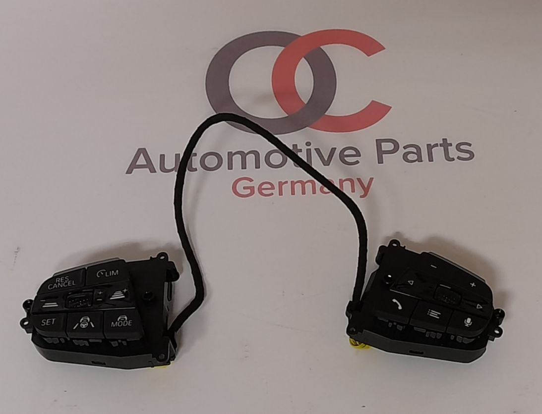 Original BMW  Schalter Multifunktionslenkrad 61315A587A7 Switch MFL LACK ASS SLD
