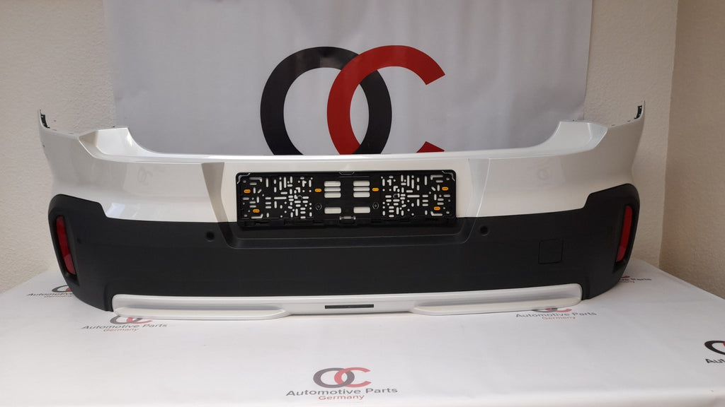 Original Mini Stoßfänger hinten Stoßstange bumper weiß PDC