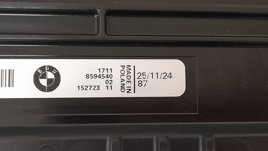 Orginal BMW 3 G20 Untere Motorkühlerabdeckung 17118594540